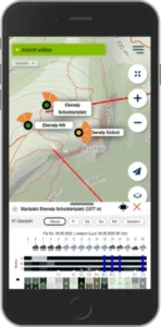 burnair Map - Fluggebietsinformation