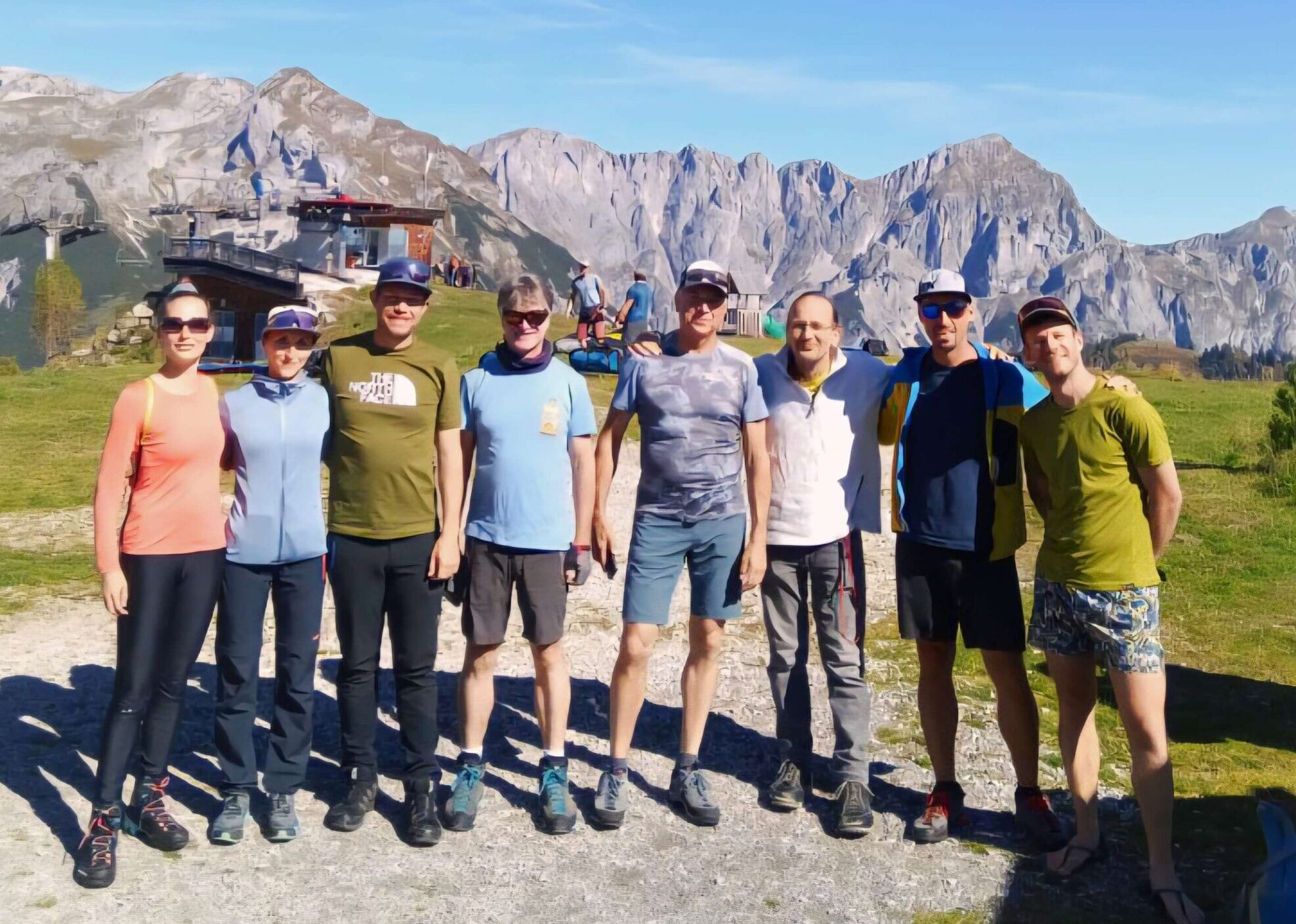 Teamfoto von der Meisterschaft der Vereine 2025